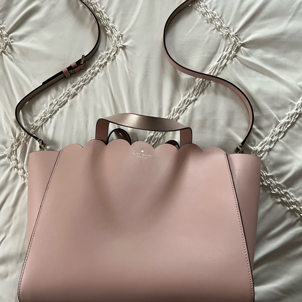 Kate Spade Pink Magnolia Street tote